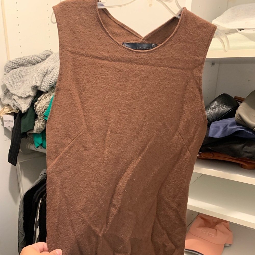 Camel sweater